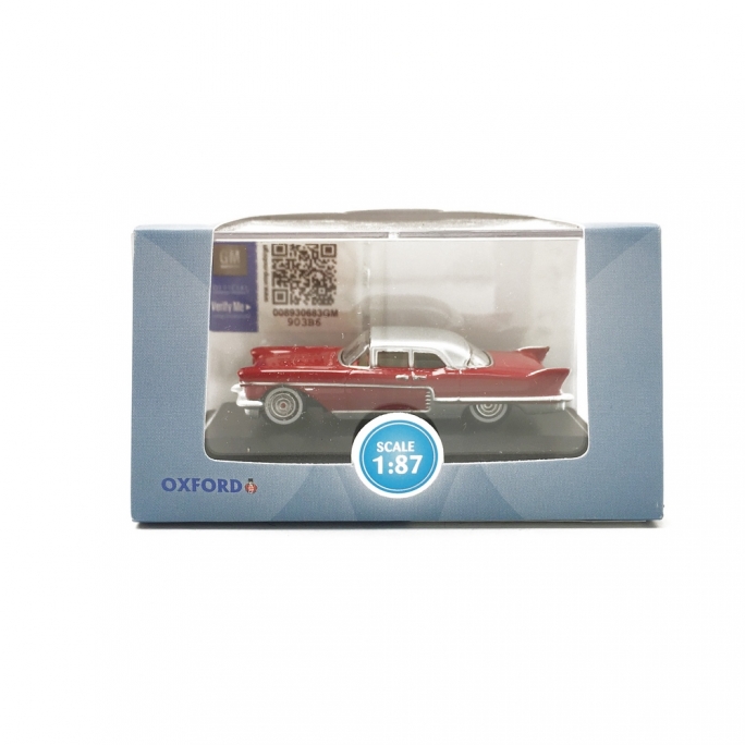 Cadillac Eldorado Brougham 1957 Rouge-HO-1/87-OXFORD 201133341