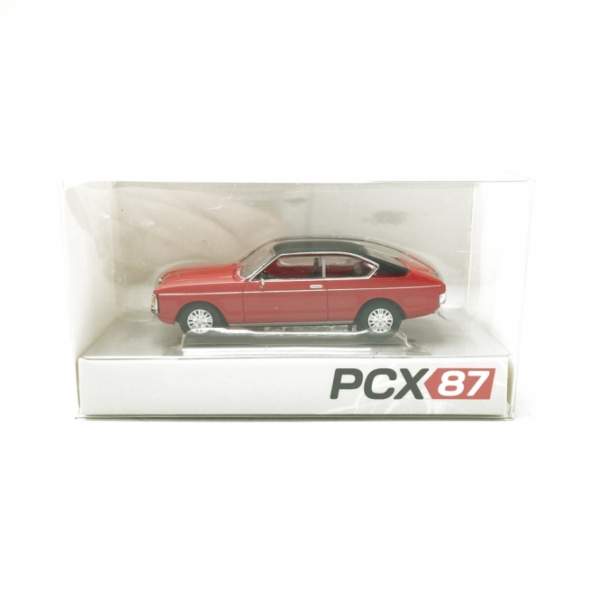 Ford Granada MK1 Coupé Rouge/Noir-HO 1/87-PCX87 0017