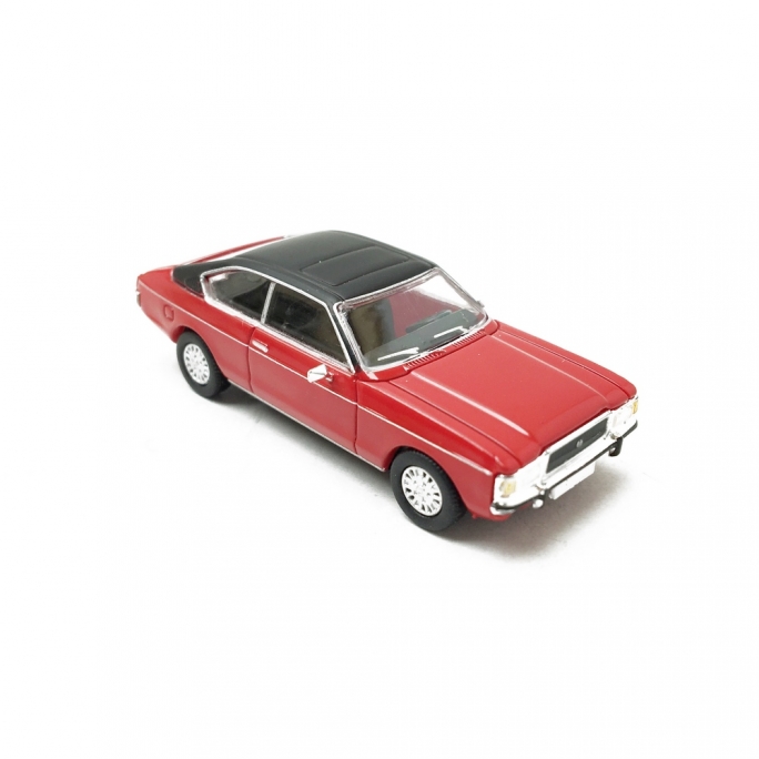 Ford Granada MK1 Coupé Rouge/Noir-HO 1/87-PCX87 0017